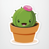 image Cute Cactus Sticker Main Product  Image width="1000" height="1000"