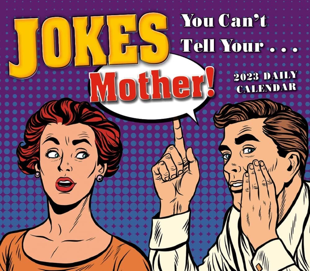 Jokes You Cant Tell 2023 Desk Calendar - Calendars.com