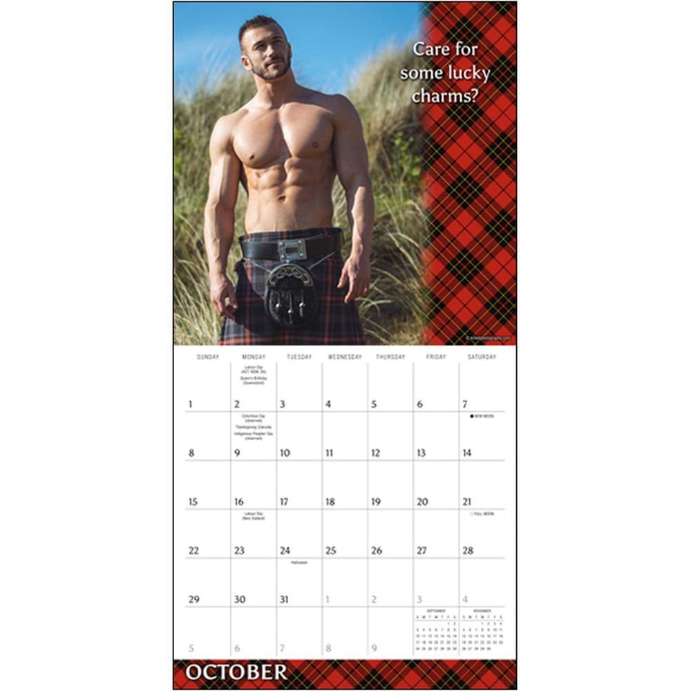 Kilty Pleasures 2023 Wall Calendar - Calendars.com