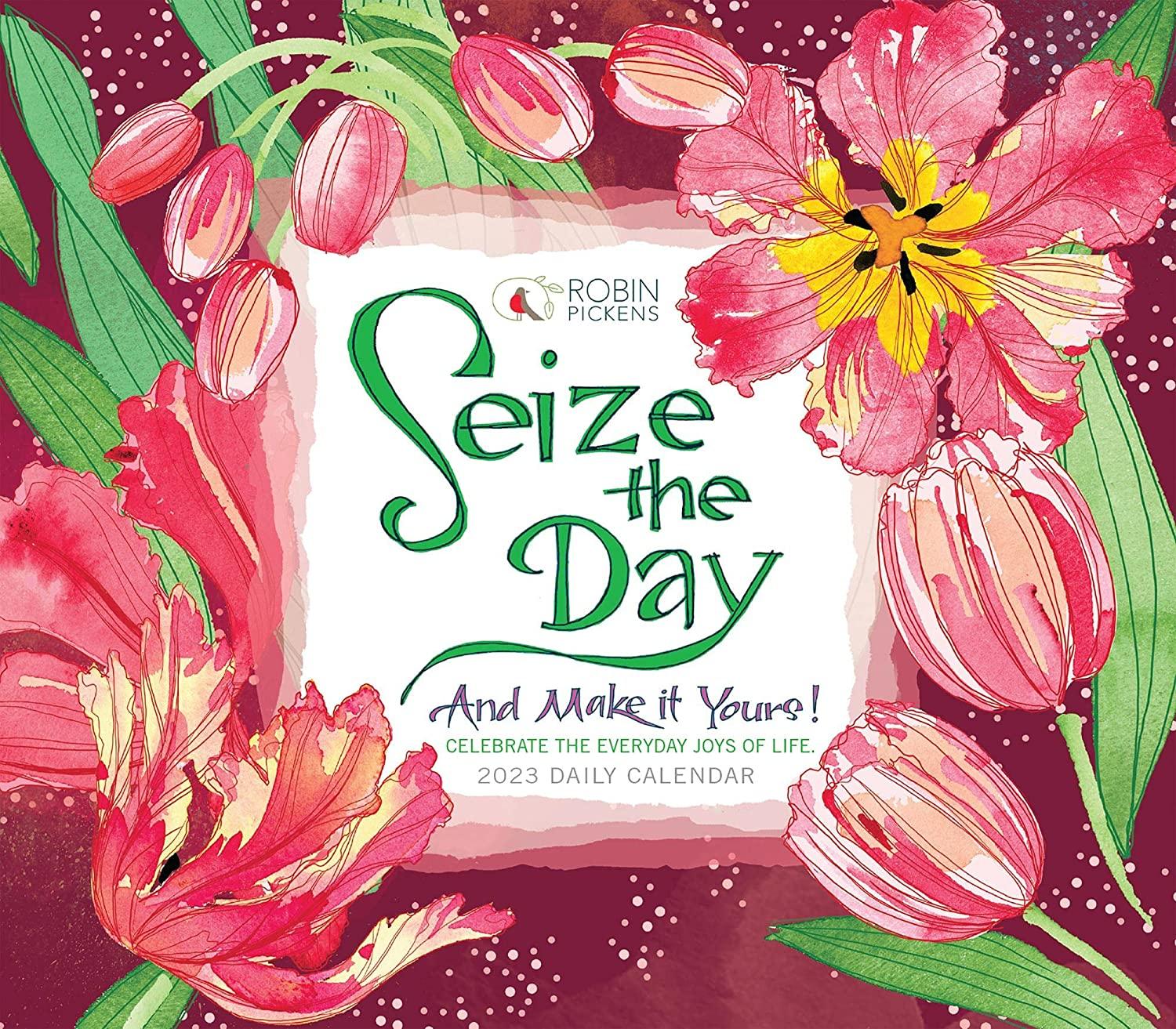 Seize the Day 2023 Desk Calendar - Calendars.com