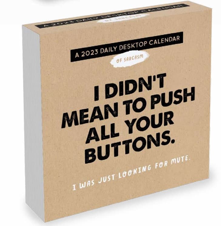 Anti Affirmations 2023 Desk Calendar - Calendars.com