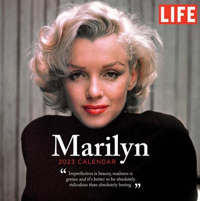 Marilyn Monroe 2025 Wall Calendar