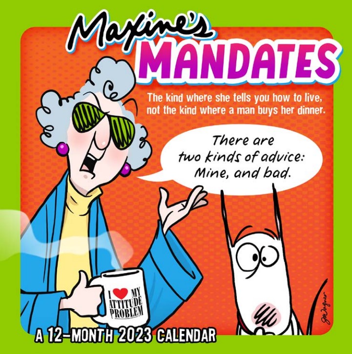 Maxine 2023 Mini Calendar 