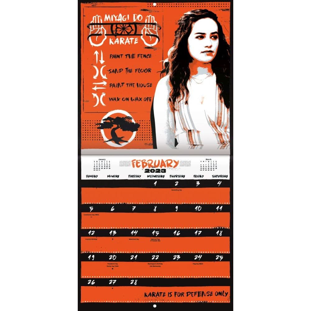 Cobra Kai 2023 Wall Calendar - Calendars.com Cobra Kai 2023 Wall Calendar - Calendars.com