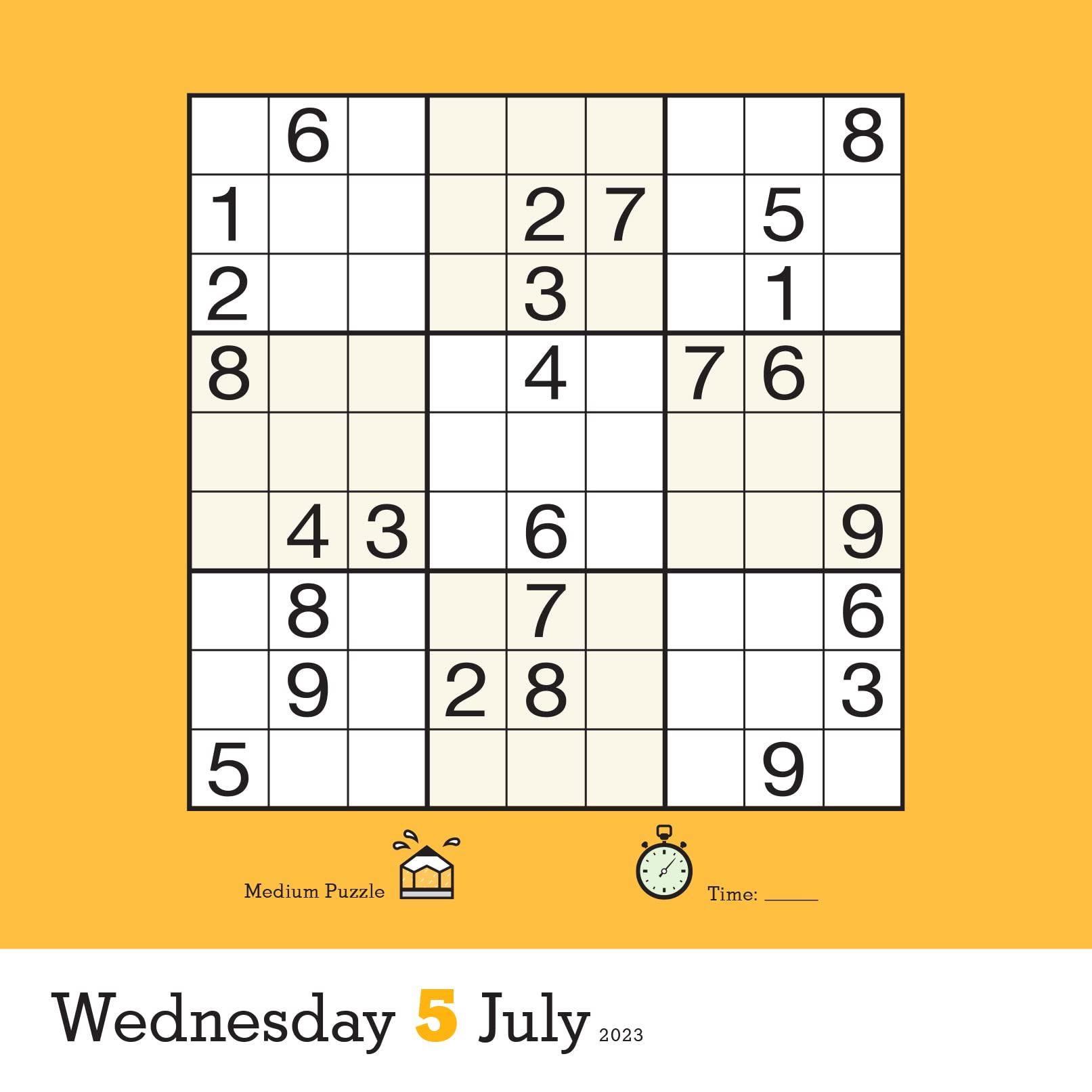 The Original Sudoku 2023 Page-A-Day Calendar - Calendars.com The Original Sudoku 2023 Page-A-Day Calendar - Calendars.com