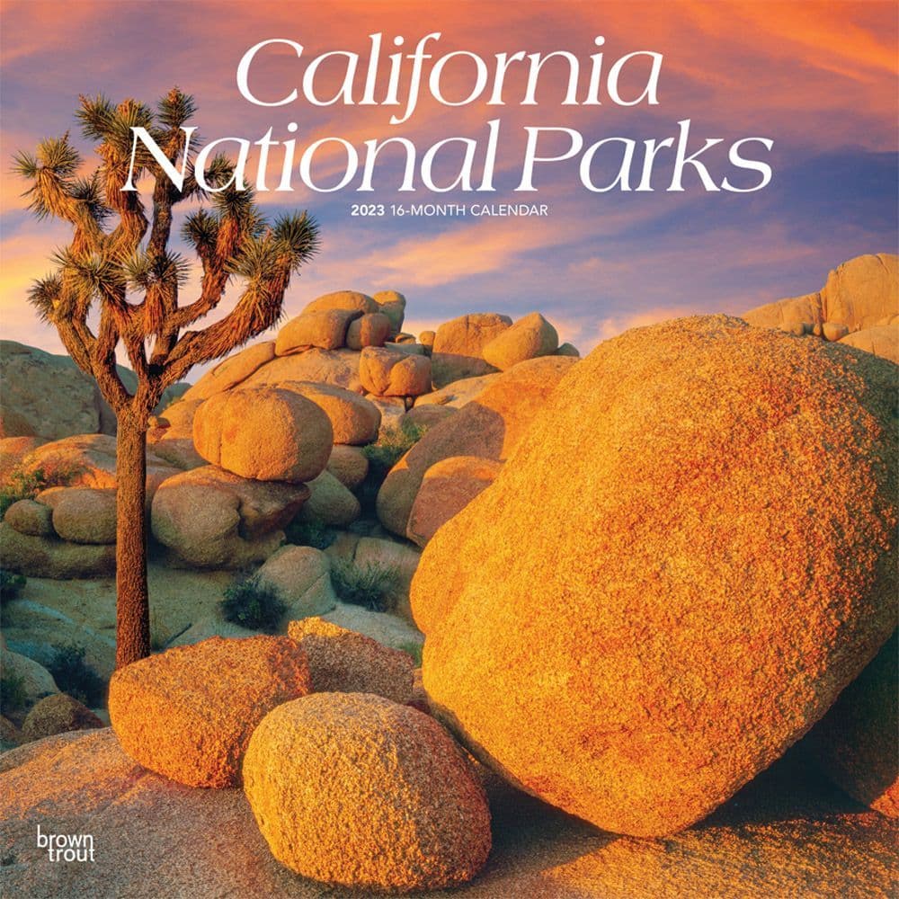 California National Parks 2023 Wall Calendar - Calendars.com