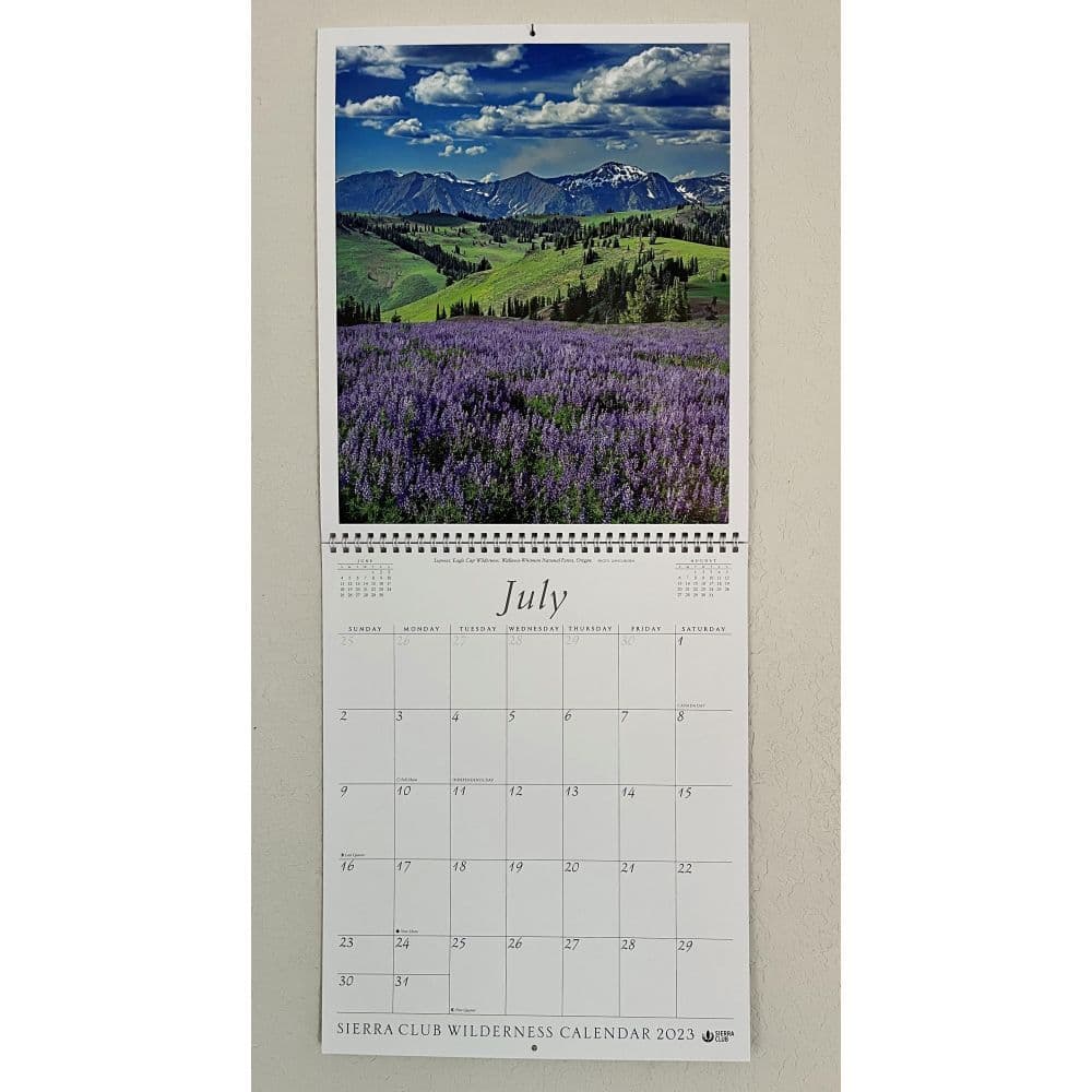 Sierra Club Wilderness Calendar 2023 Customize and Print