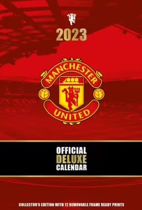 Manchester United Soccer 2023 Wall Calendar - Calendars.com