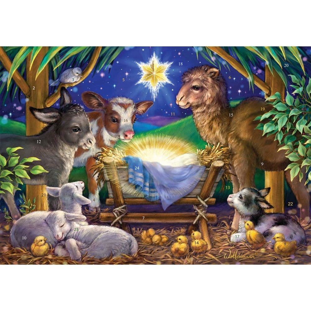 Child is Born Advent Calendar MD Main Product  Image width=&quot;1000&quot; height=&quot;1000&quot;