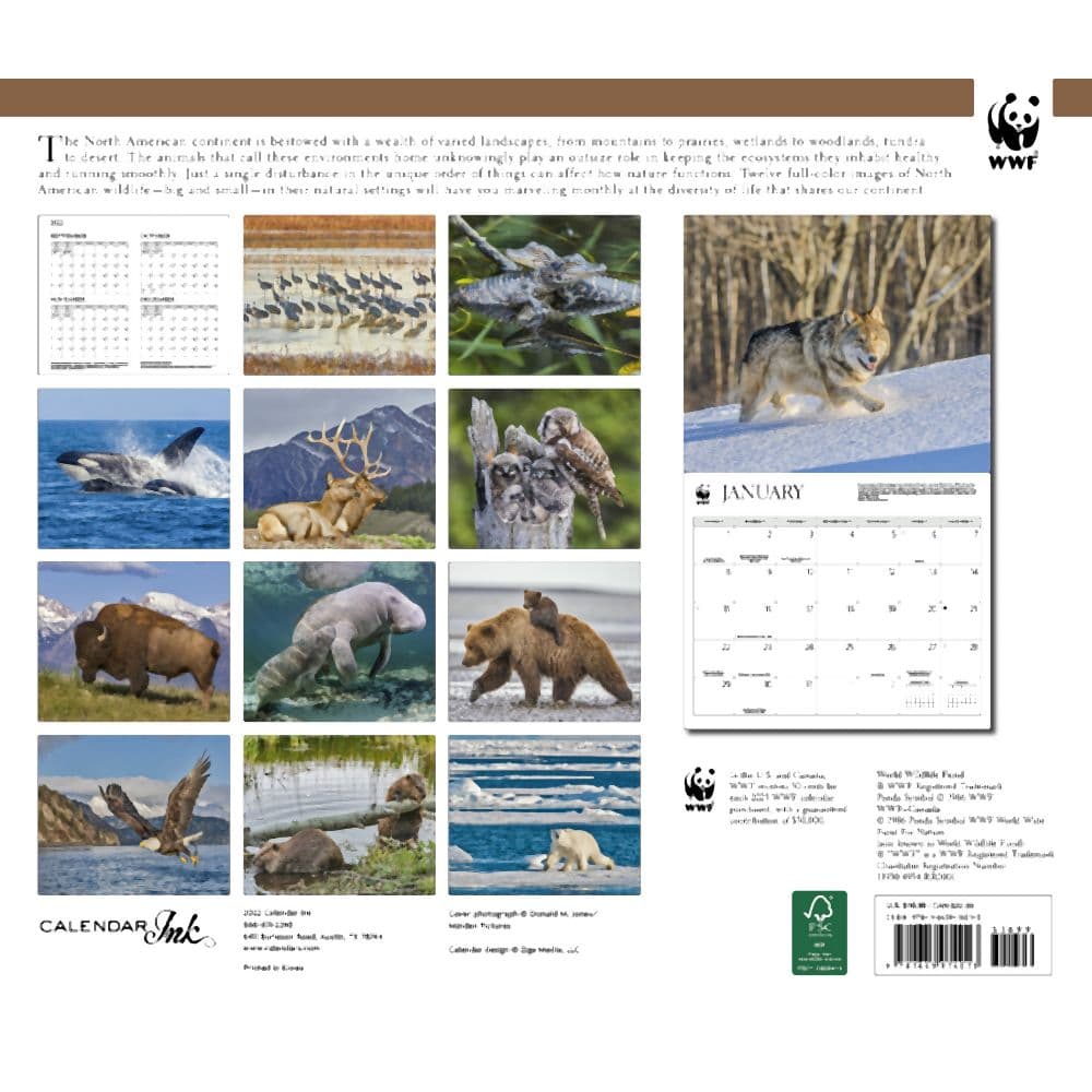 WWF Wildlife 2023 Wall Calendar - Calendars.com WWF Wildlife 2023 Wall Calendar - Calendars.com