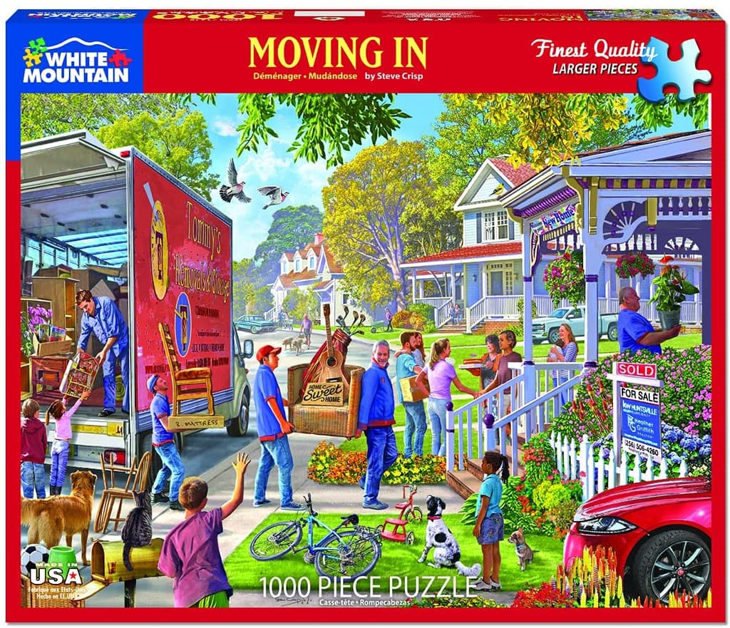 Moving In 1000 Piece Puzzle Main  Image width=&quot;1000&quot; height=&quot;1000&quot;