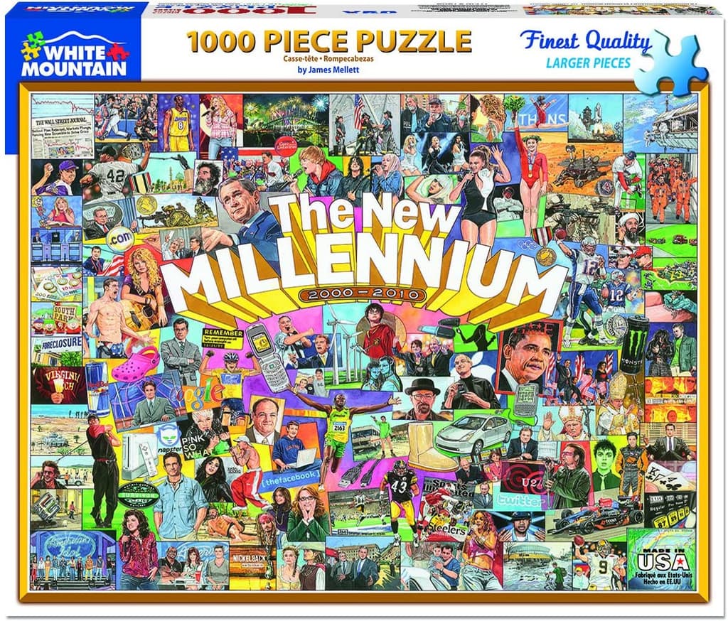 Millennium 1000 Piece Puzzle Box  Image width=&quot;1000&quot; height=&quot;1000&quot;