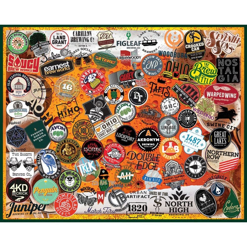 image Ohio Craft Beer 1000 Piece Puzzle Main Product  Image width=&quot;1000&quot; height=&quot;1000&quot;