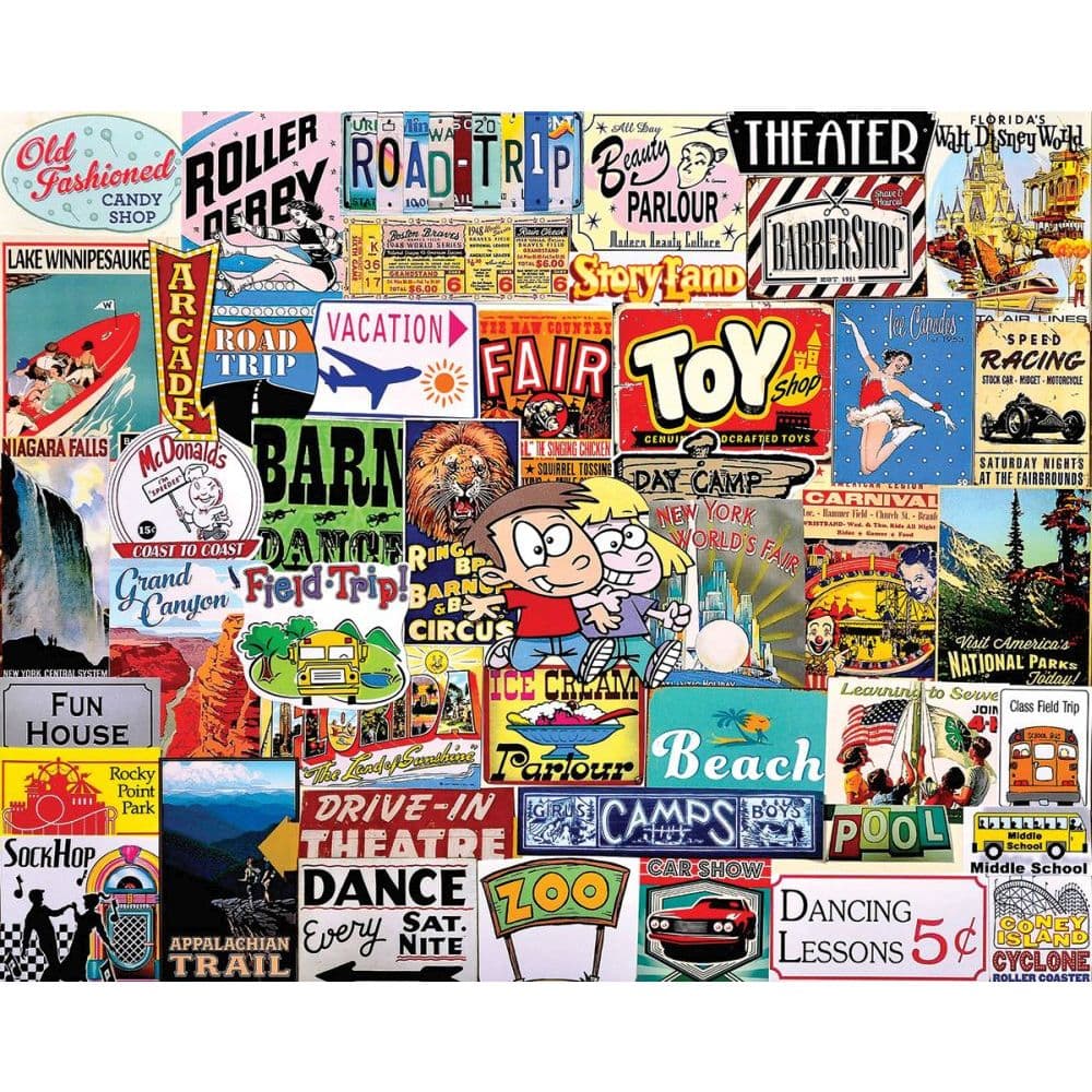 image Places I Went As A Kid 1000 Piece Puzzle Main Product  Image width=&quot;1000&quot; height=&quot;1000&quot;