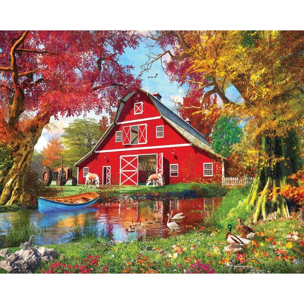 image Sunny Barn 1000 Piece Puzzle Main Product  Image width=&quot;1000&quot; height=&quot;1000&quot;