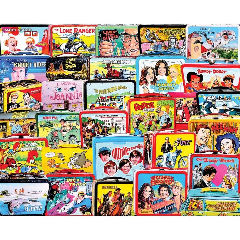 TV Lunch Boxes 1000 Piece Puzzle First Alternate Image