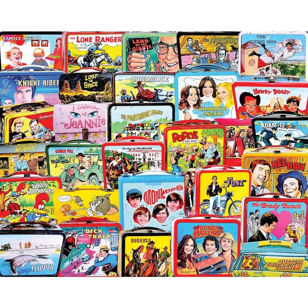 image TV Lunch Boxes 1000 Piece Puzzle Main Product  Image width=&quot;1000&quot; height=&quot;1000&quot;