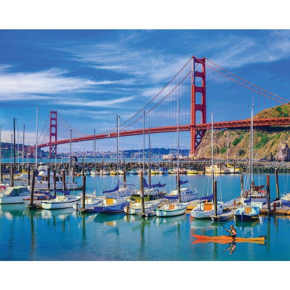 Golden Gate Bridge 1000 Piece Puzzle Main Product  Image width="1000" height="1000"