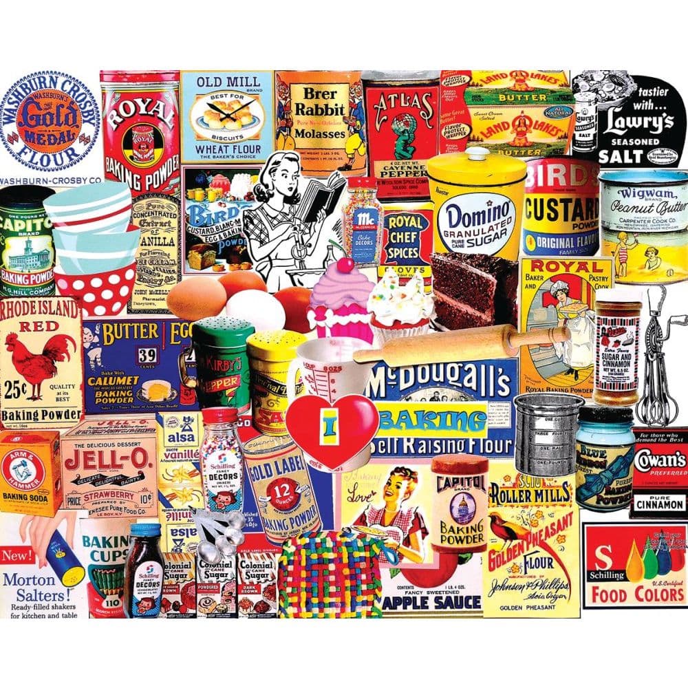 Love Baking 1000 Piece Puzzle Main Product  Image width="1000" height="1000"