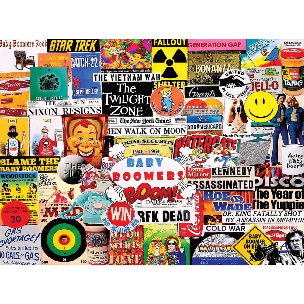 image Baby Boomers 1000 Piece Puzzle Main Product  Image width=&quot;1000&quot; height=&quot;1000&quot;