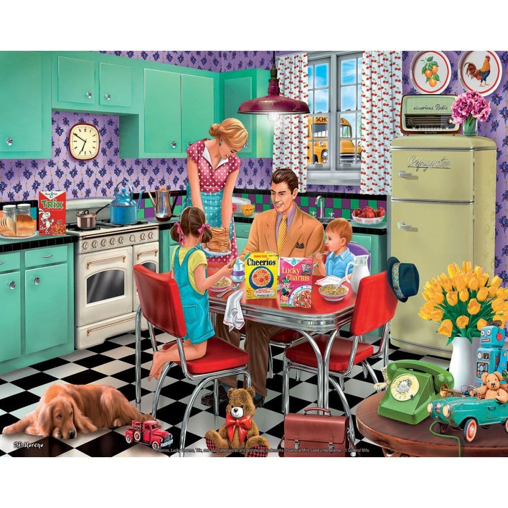 Breakfast Table 1000 Piece Puzzle First Alternate Image