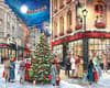 image Christmas carolers 1000 piece puzzle finished  Image width="1000" height="1000"