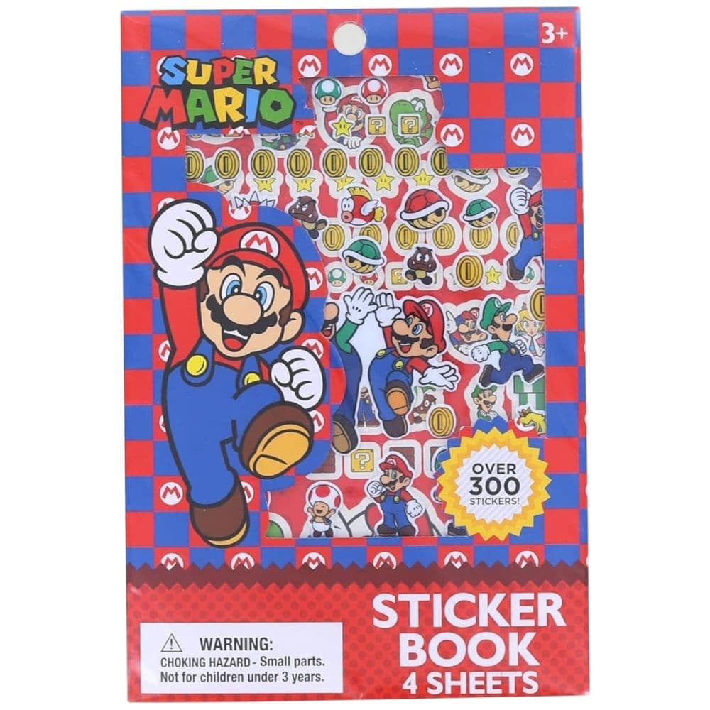 image Super Mario 4 Sheet Sticker Book Main Product Image