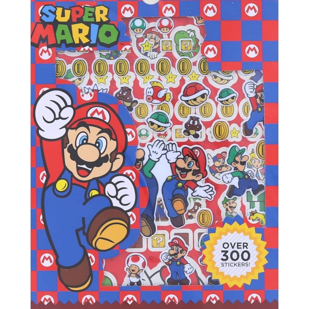 Super Mario 4 Sheet Sticker Book Second Alternate Image