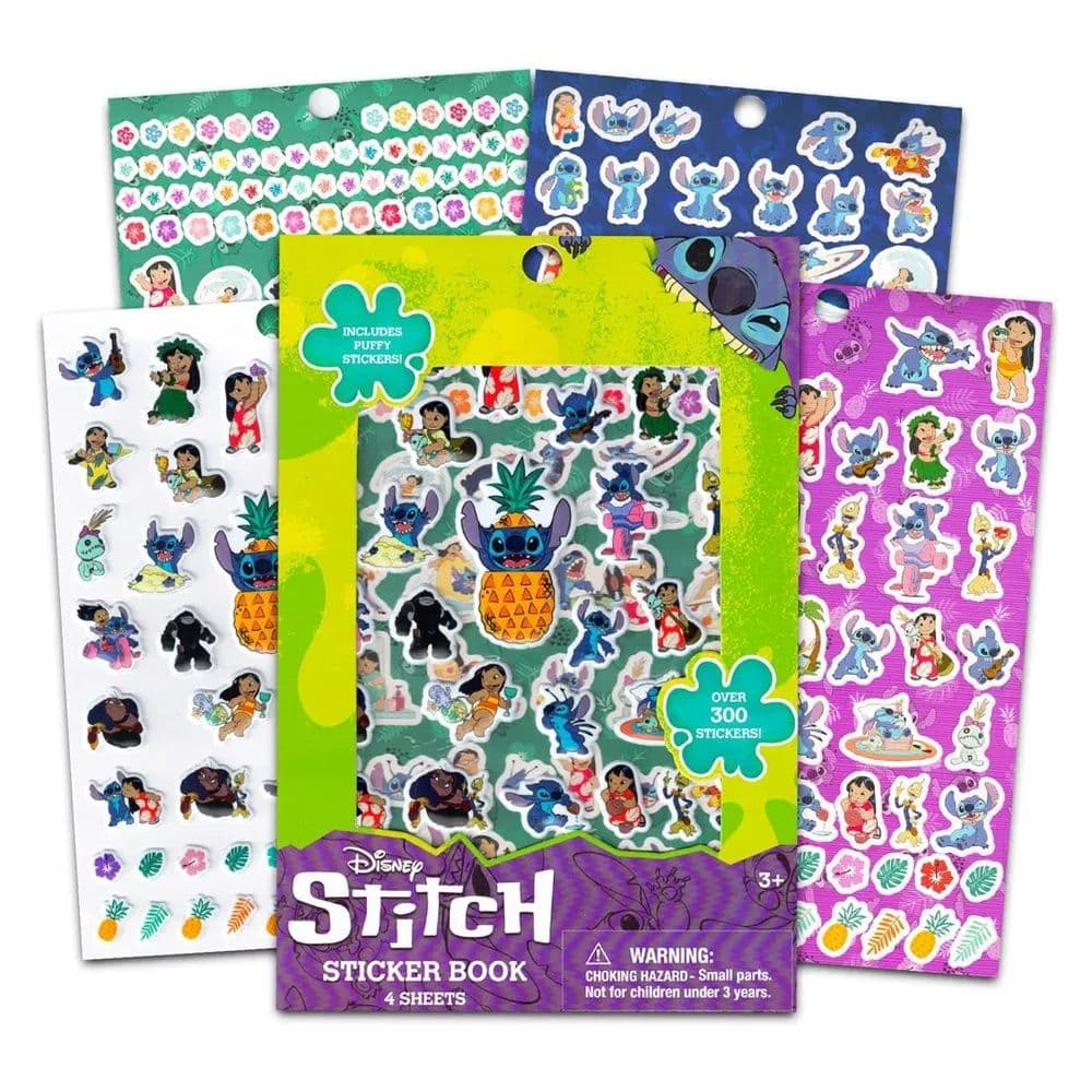 Disney Lilo &amp; Stitch 4 Sheet Sticker Book First Alternate Image