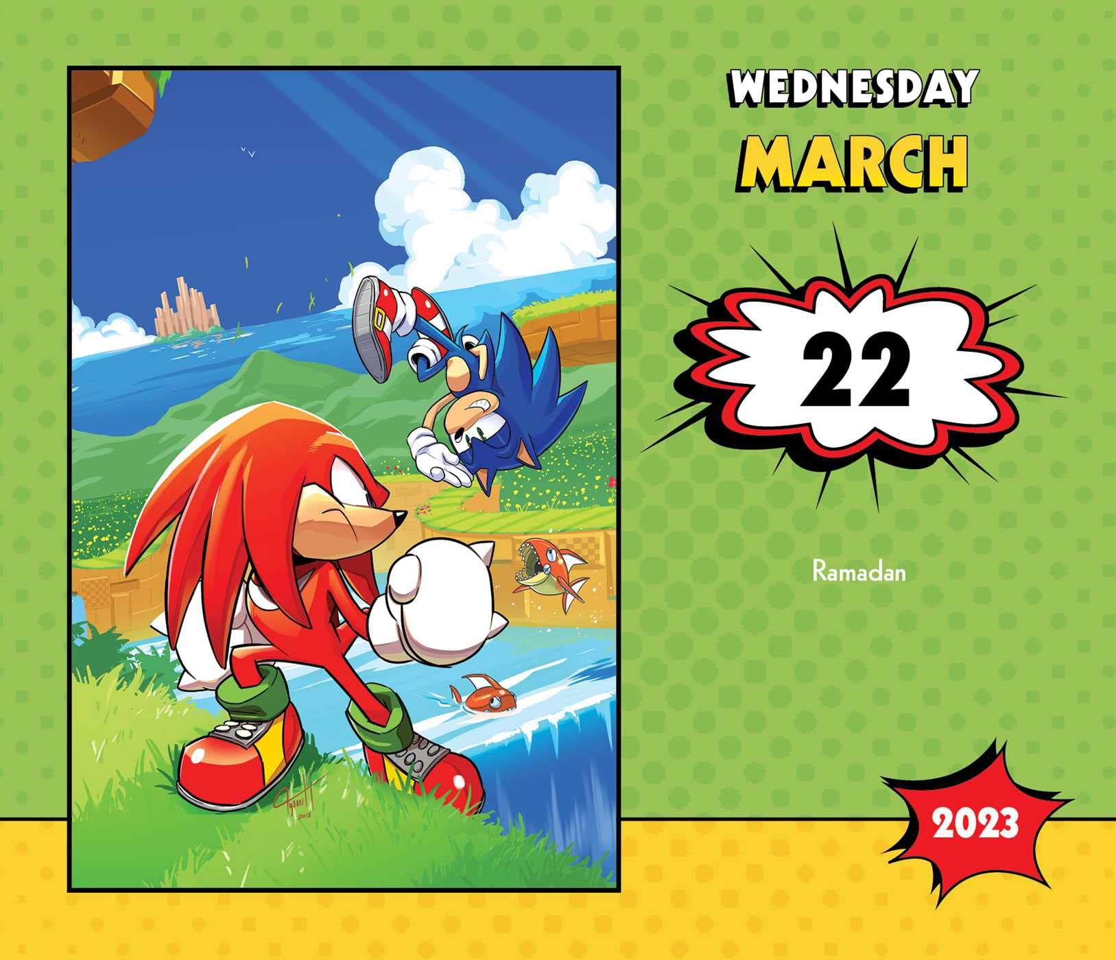 sonic-the-hedgehog-2023-desk-calendar-calendars-com