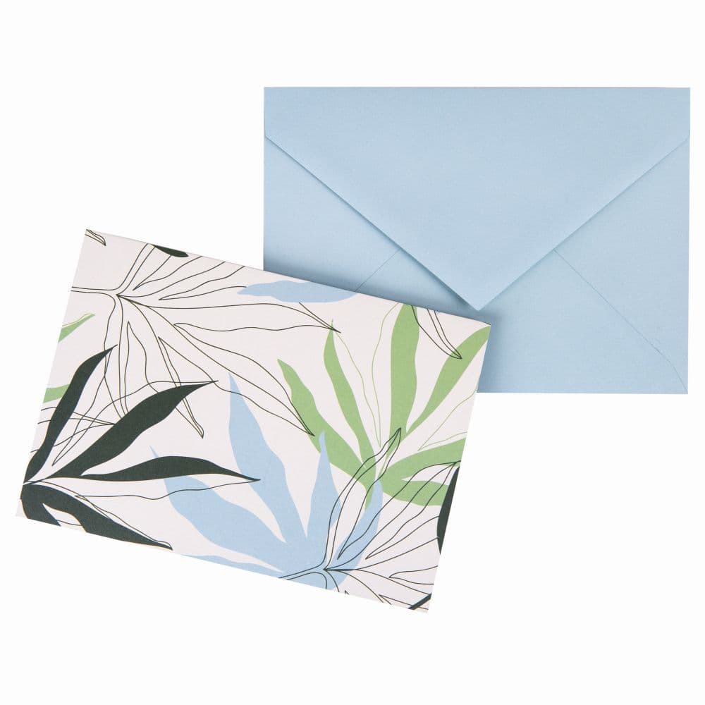 Green Leaves Folded Boxed Card Set 5th Product Detail  Image width=&quot;1000&quot; height=&quot;1000&quot;