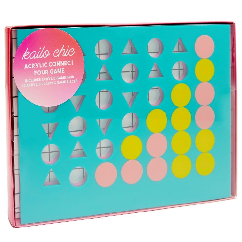 Kailo Chic Acrylic Connect Four Game 6th Product Detail  Image width=&quot;1000&quot; height=&quot;1000&quot;