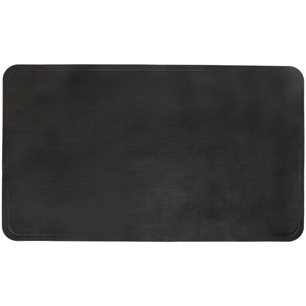 Black Desk Leatherette Desk Pad 2nd Product Detail  Image width="1000" height="1000"