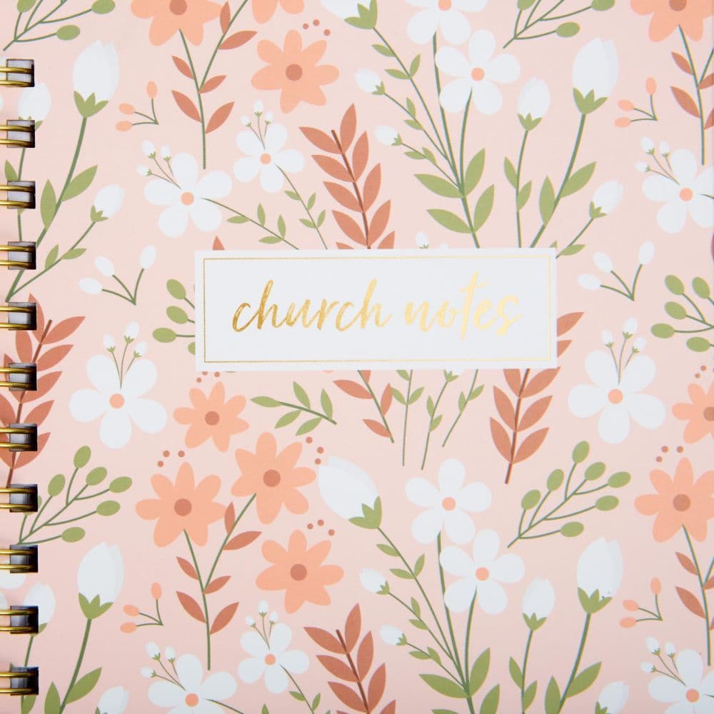 Floral Church Spiral Notebook 5th Product Detail  Image width="1000" height="1000"