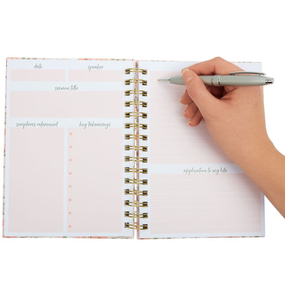 Floral Church Spiral Notebook 6th Product Detail  Image width="1000" height="1000"