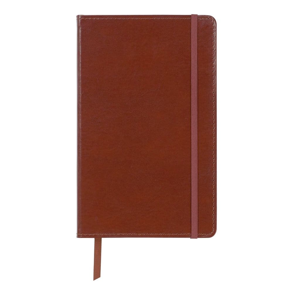 Brown Small Bonded Leather Journal - Calendars.com