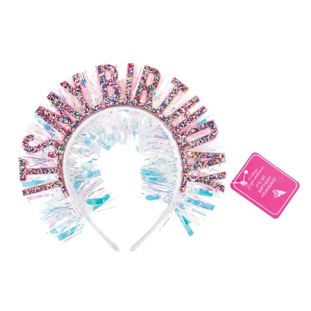 image it&#39;s my birthday party headband main width="1000" height="1000"