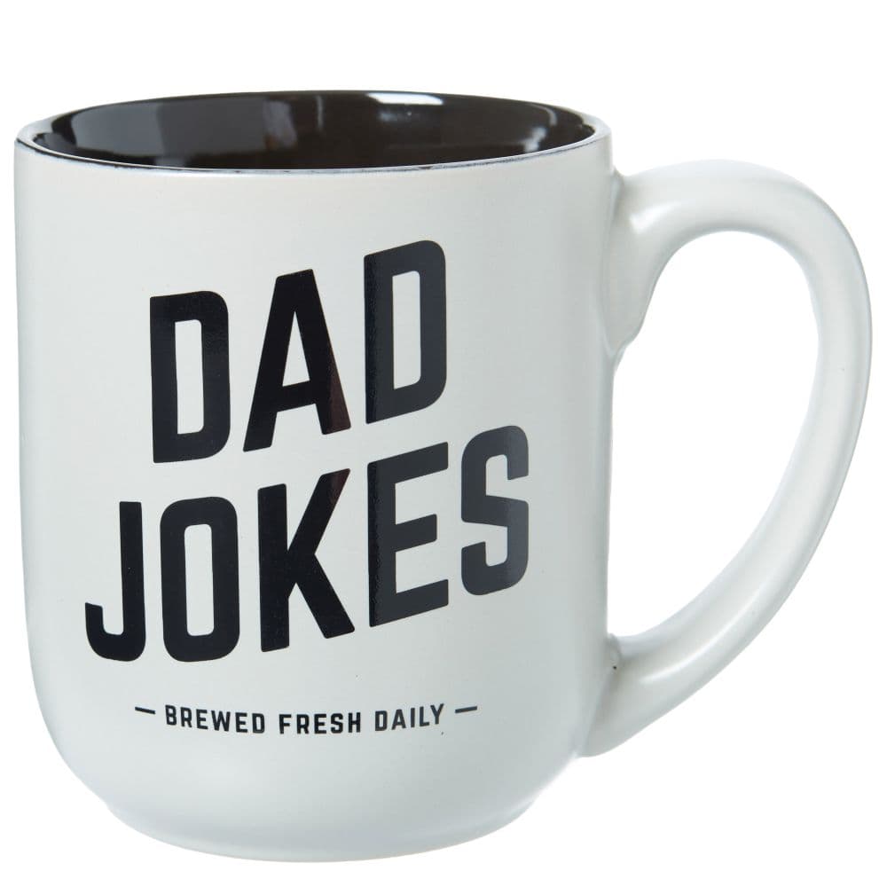 Lang Dad Jokes Brewed Fresh Daily Mug