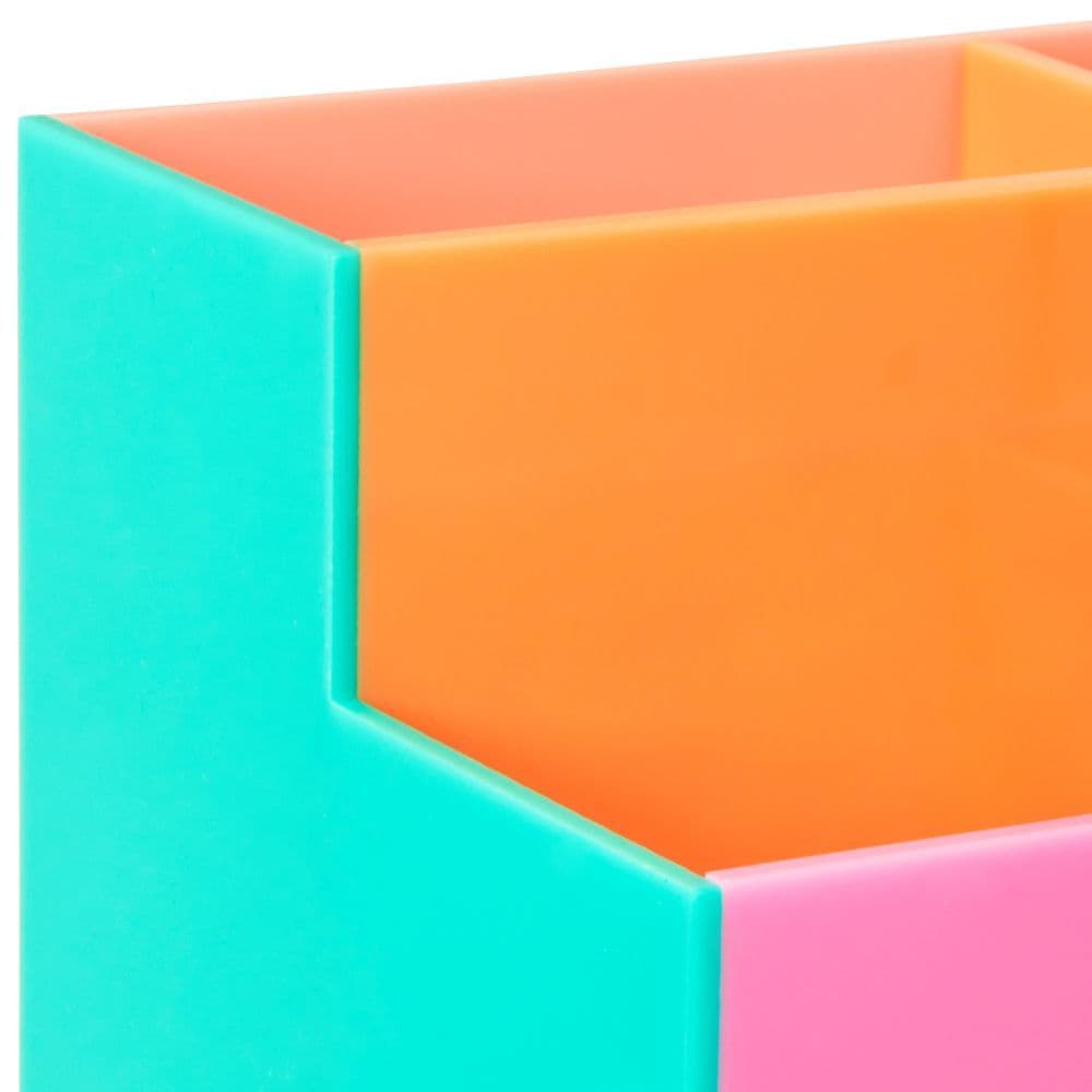 Color Block Desk Organizer 4th Product Detail  Image width="1000" height="1000"