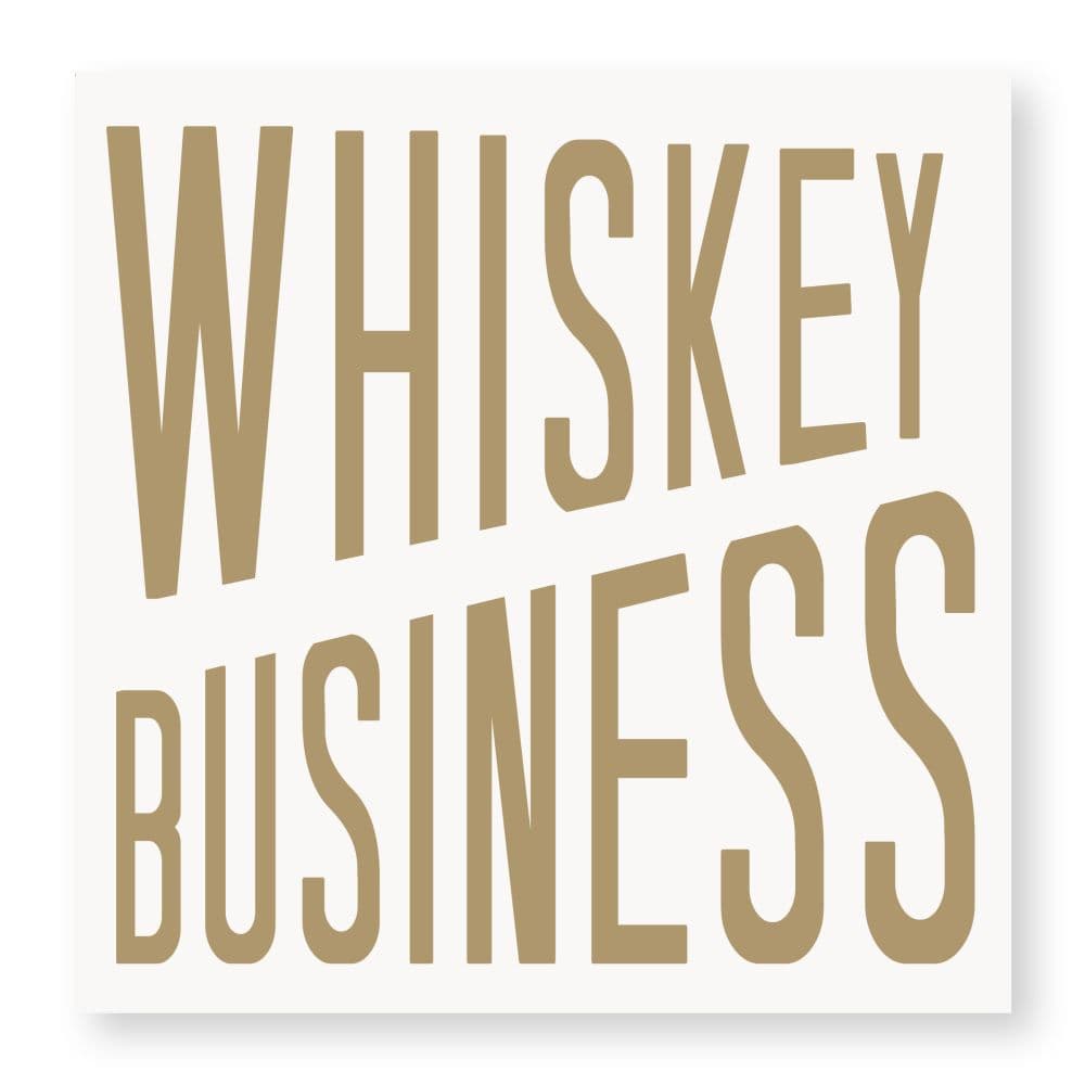 Lang Whiskey Business Beverage Napkins