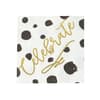 image celebrate black and white beverage napkins main width=&quot;1000&quot; height=&quot;1000&quot;