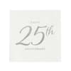 image 25th Anniversary Beverage Napkins Main  Image width=&quot;1000&quot; height=&quot;1000&quot;