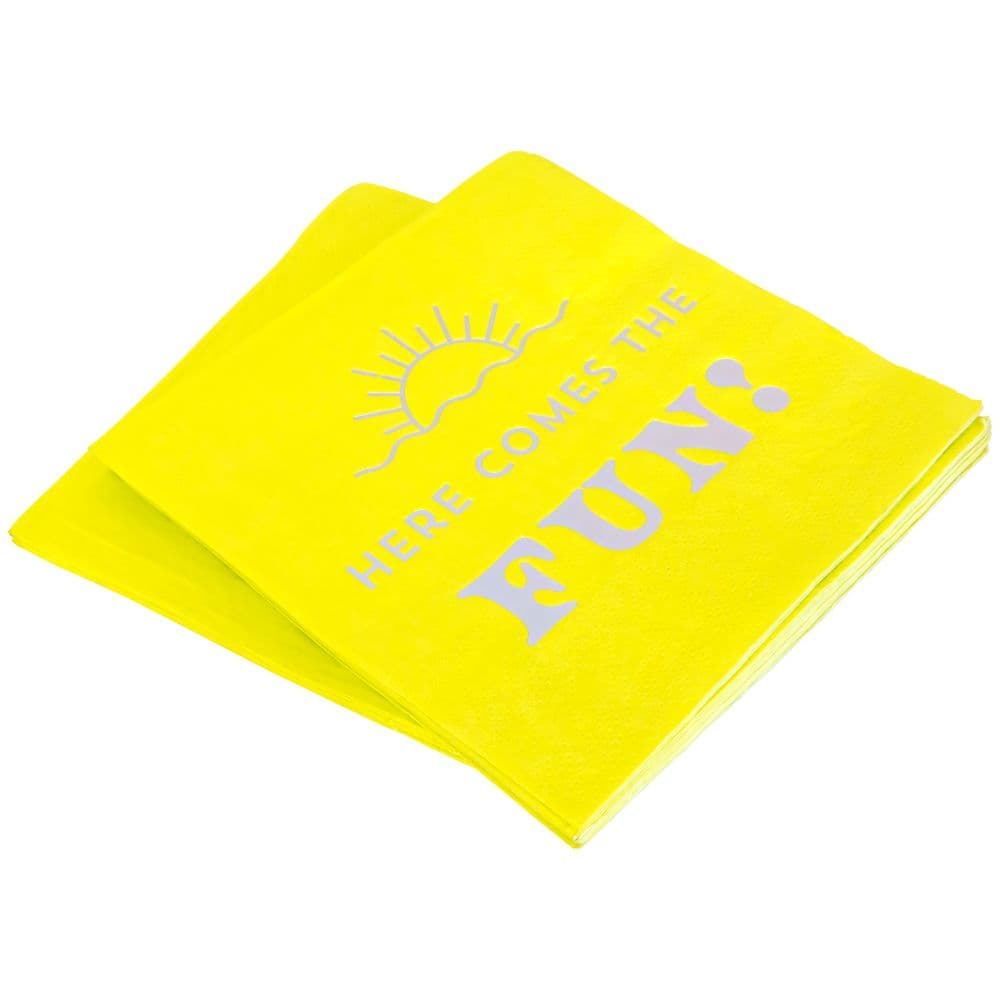 Here Comes the Fun Beverage Napkins
4th  Image width=&quot;1000&quot; height=&quot;1000&quot;