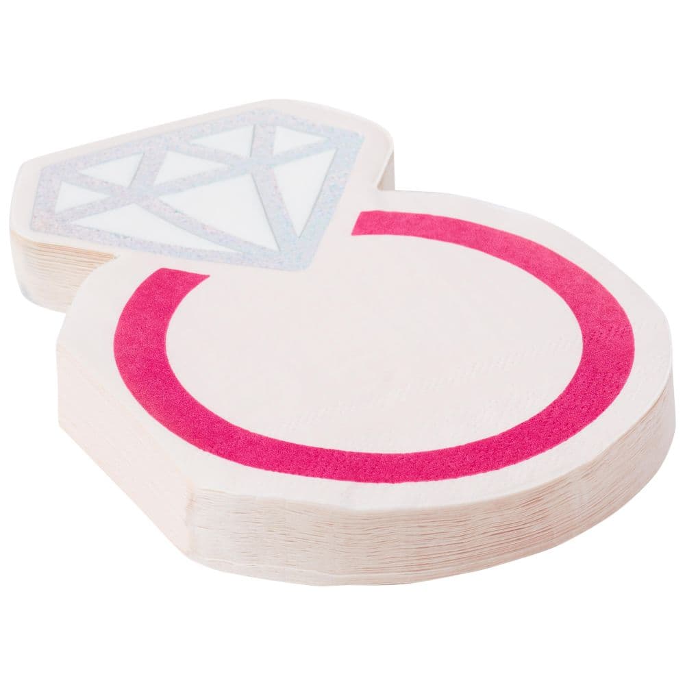 Engagement Ring Lunch Napkins
3rd  Image width=&quot;1000&quot; height=&quot;1000&quot;