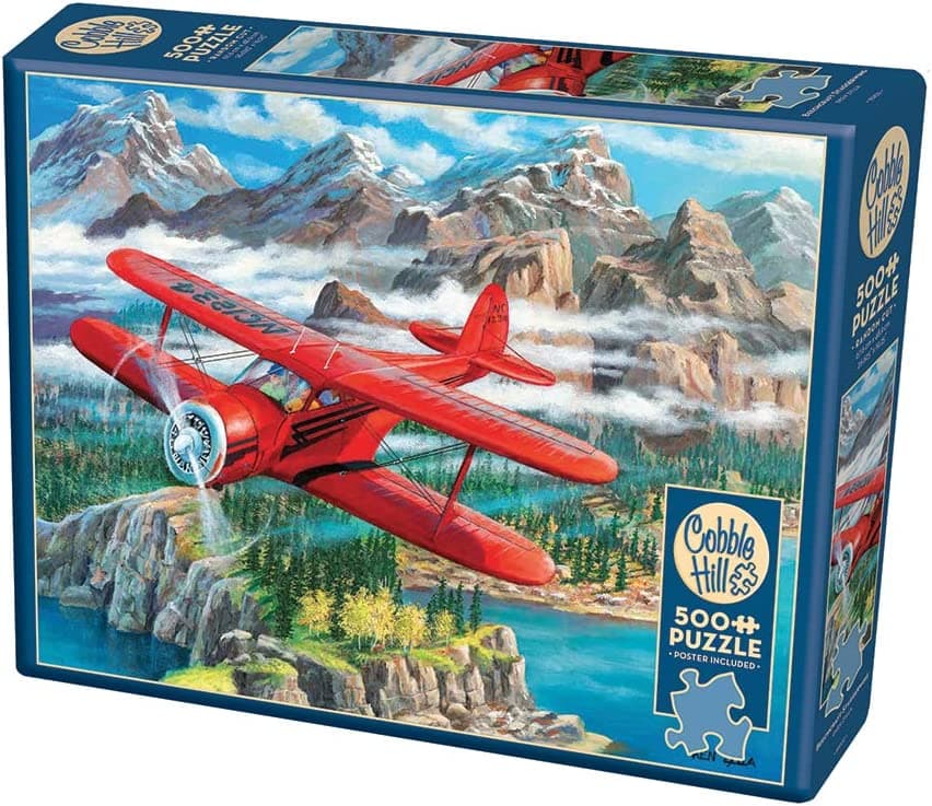 Beechcraft Staggerwing 500 Piece Puzzle Main Product  Image width="1000" height="1000"