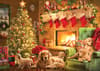 image Cozy Fireplace 1000 Piece Puzzle width="1000" height="1000"