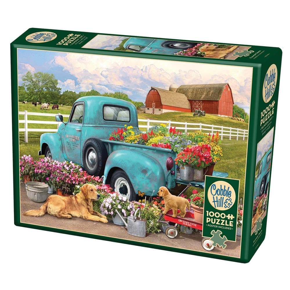 Flower Truck Jigsaw Puzzle (1,000 pc.)