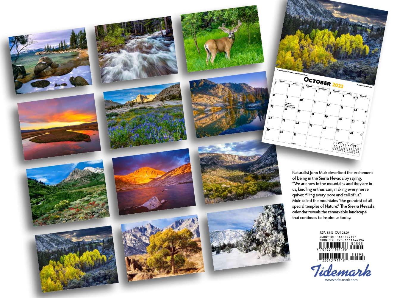 Sierra Nevadas 2023 Wall Calendar