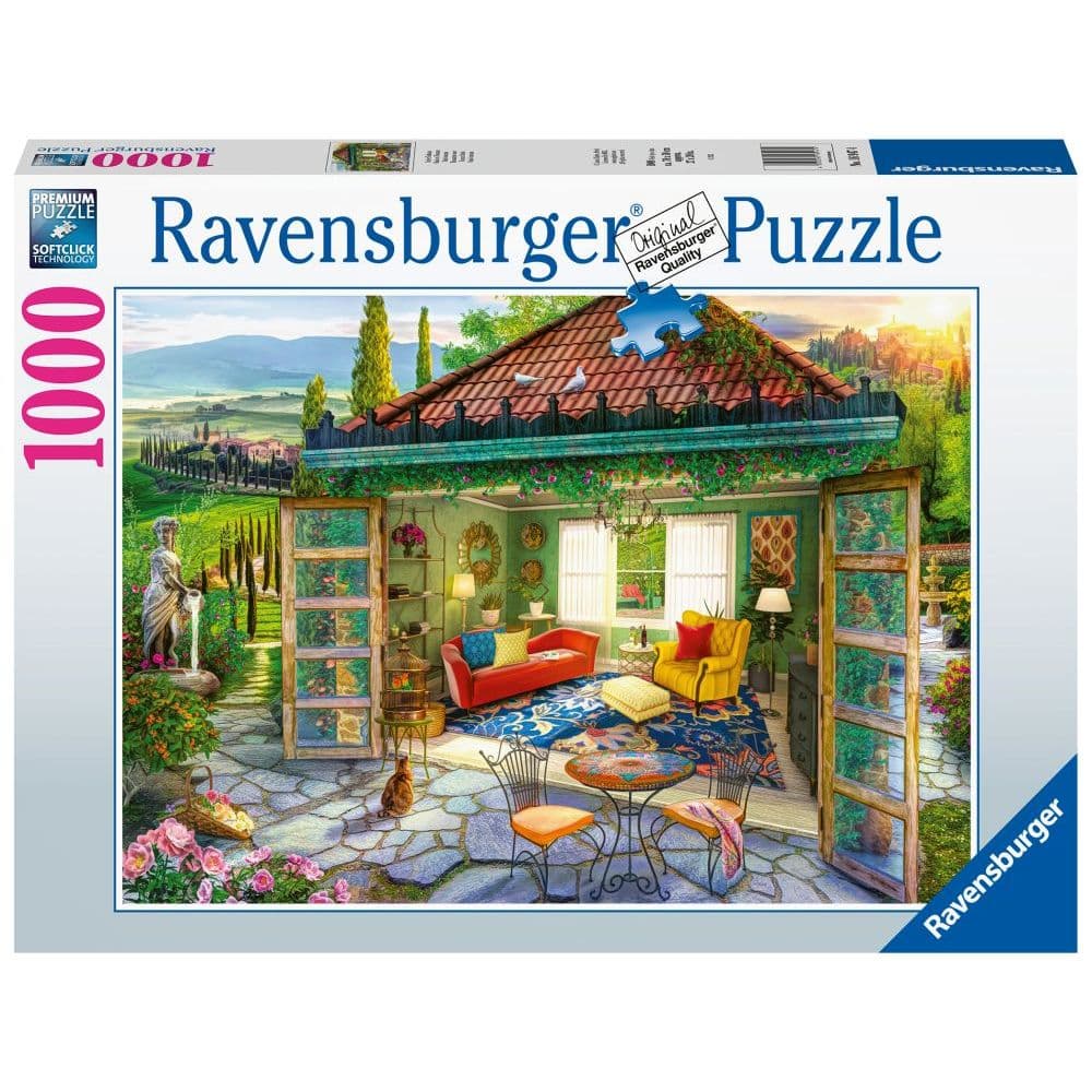 Tuscan Oasis 1000 Piece Puzzle Main Product  Image width="1000" height="1000"