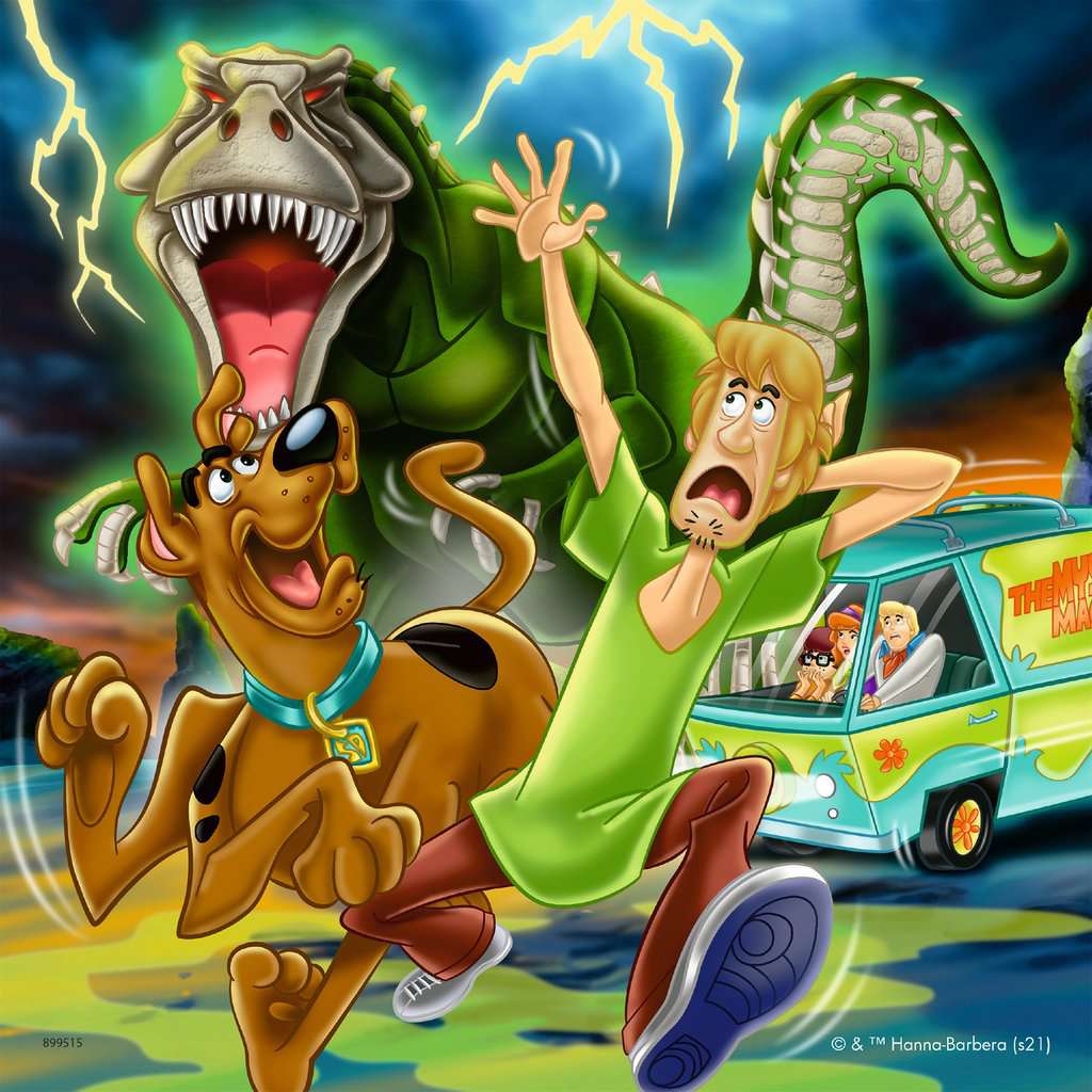 Scooby Doo 3 Night Fright 3 in 1 49 Piece Puzzle Set Ages 5 and Up 2nd Product Detail  Image width=&quot;1000&quot; height=&quot;1000&quot;